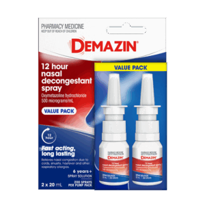 Demazin Nasal Decongestant Spray Value Pack product image