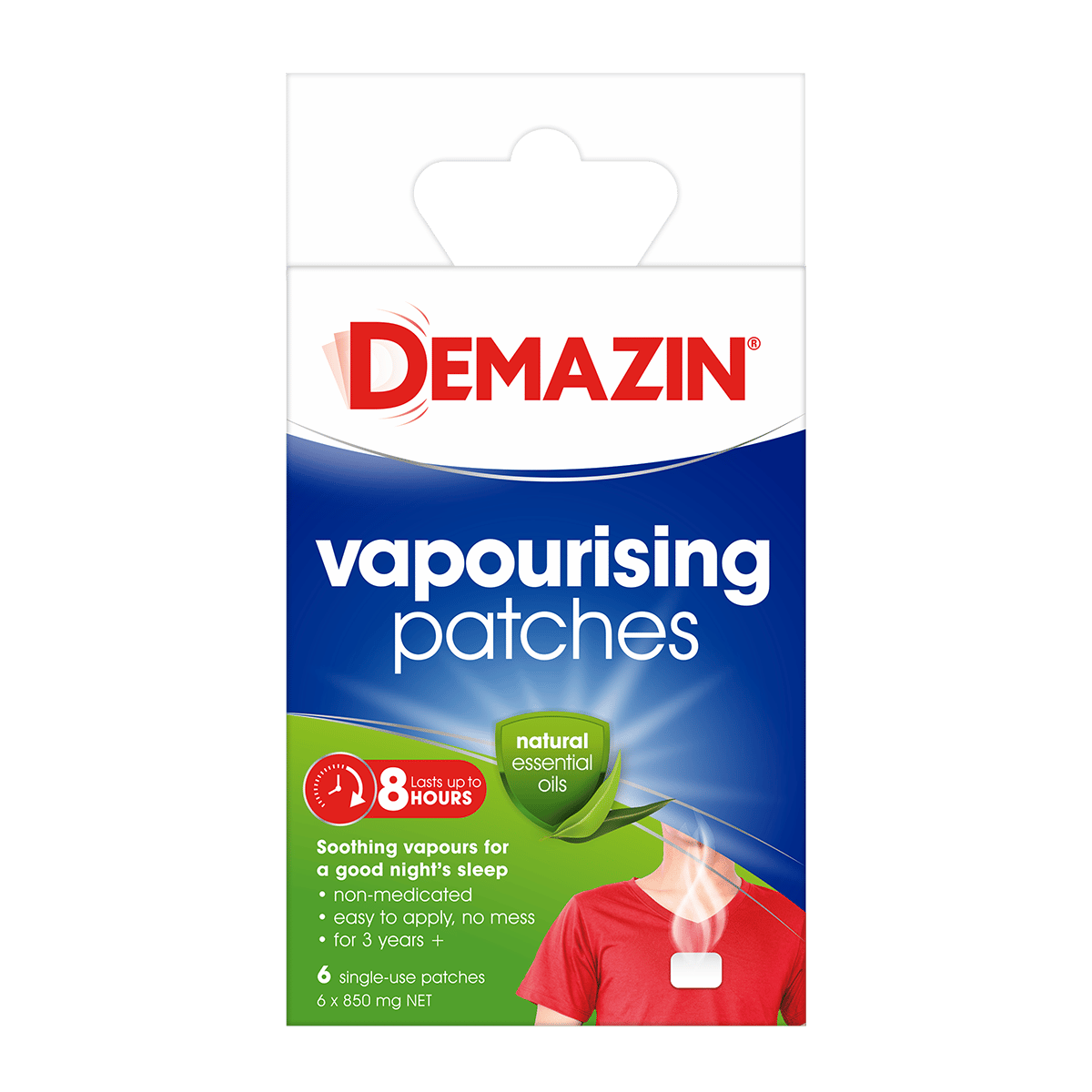 Demazin Vapourising Patches Demazin Vapourising Patches