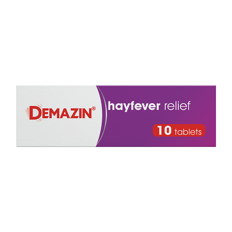DEMAZIN Hayfever Relief Tablets 10 Pack
