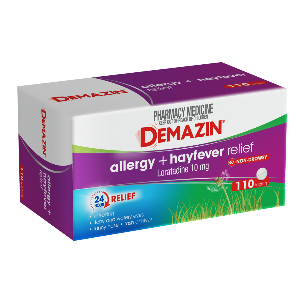 Demazin Allergy + Hayfever Relief Tablets 110 Pack